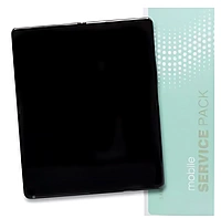 Genuine Samsung Z Fold 2 5G , F916 - Replacement AMOLED Touch Screen Assembly With Chassis - Mystic Black - Silver Hinge - Service Pack - GH82 - 24296A