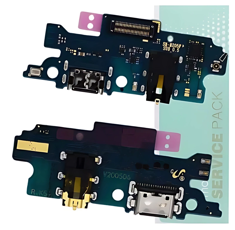 For Samsung M20 , M205 - Replacement Charging Port Board With Audio Port - Service Pack - GH96 - 12540A
