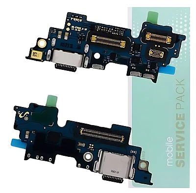 Genuine Samsung Z Flip , F700 - Replacement Charging Port Board With Microphone - Service Pack - GH96 - 13071A