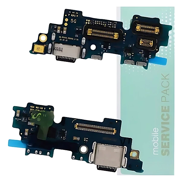 Genuine Samsung Z Flip 5G , F707 - Replacement Charging Port Board With Microphone - Service Pack - GH96 - 13662A