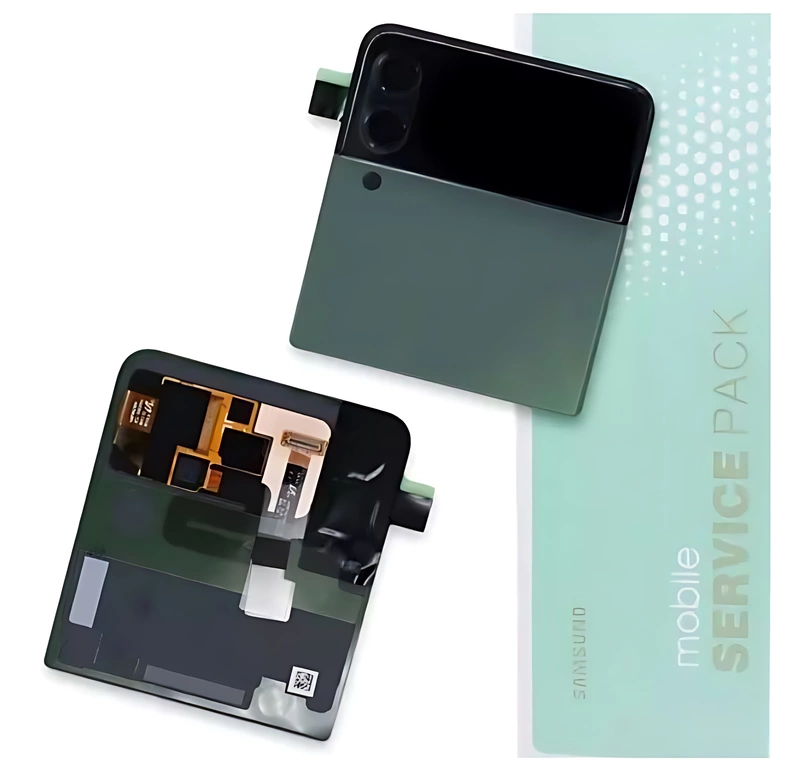 Genuine Samsung Z Flip 3 5G , F711 - Replacement Outer LCD Screen Panel - Green - Service Pack - GH97 - 26773C