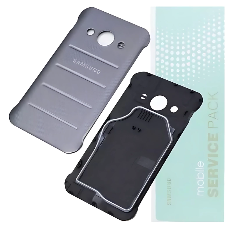 Genuine Samsung Xcover 3 , G388 - Replacement Battery Cover , Rear Panel - Silver - Service Pack - GH98 - 36285A