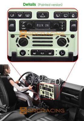 GRC G161D TRX4 Defender Interior GRC G161D TRX4 Defender Interior