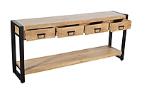 Ember Console Table 180 Almond