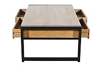 Ember Coffee Table 120 4-Drawer Almond