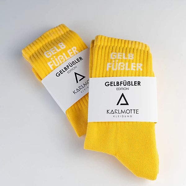 Gelbfüßler Socken Gelb