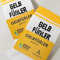 Gelbfüßler Socken Weiß