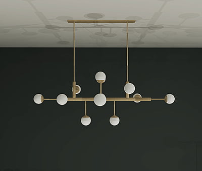 Geometric Chandelier