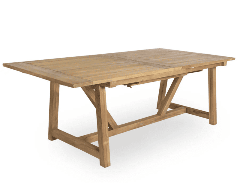 George Teak Extendable Table 200/280x100cm