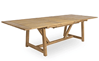George Teak Extendable Table 200/280x100cm