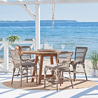 George Teak Round Table D120cm