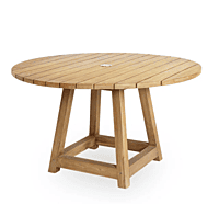 George Teak Round Table D120cm