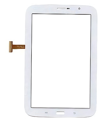 For Samsung Note 8 N5100 - Replacement Gorilla Glass Touch Screen Digitizer Panel - White