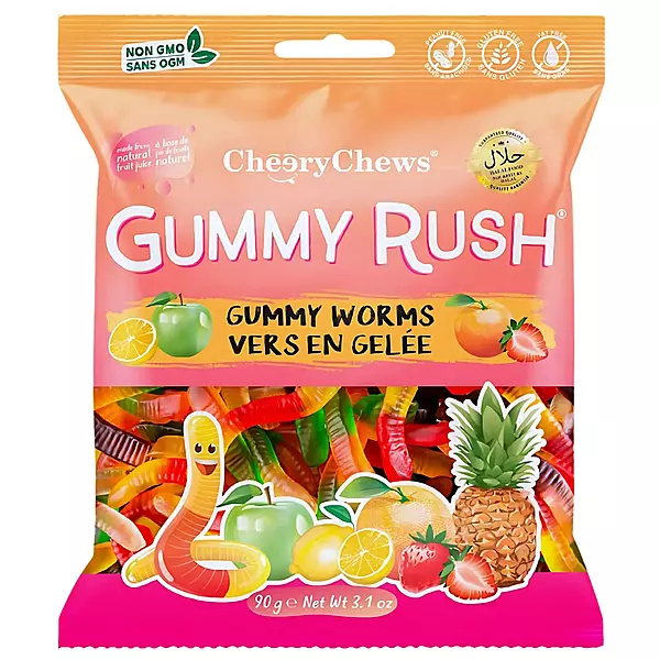 Gummy rush Worms