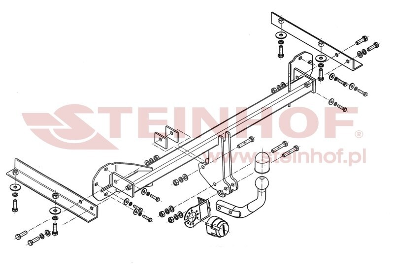 Honda Civic 5D Tow Bar (2012-2014) H-042