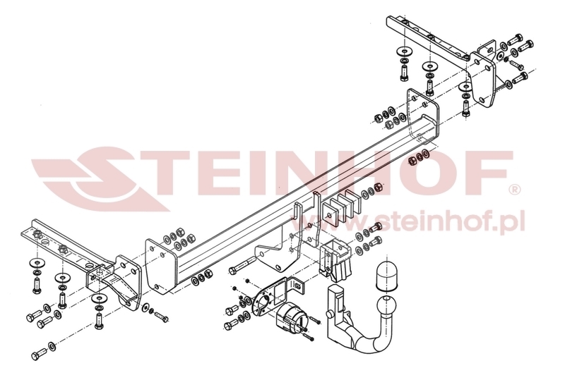 Honda FR-V Tow Bar (20052010) H-049