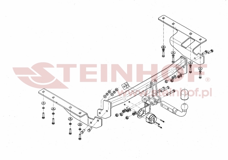 Honda CR-V (RE) 5D Tow Bar (2007-2012) H-057