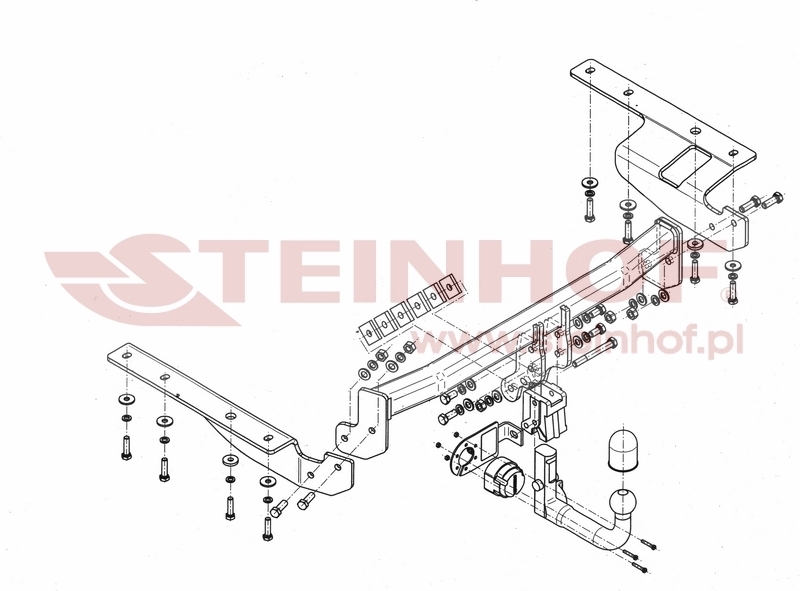 Honda CR-V (RE) 5D Tow Bar (2007-2012) H-058
