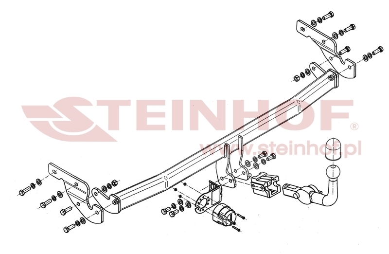 Hyundai i10 Tow Bar (2008-2013) H-233