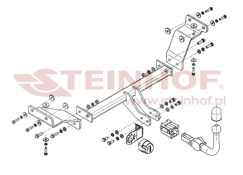 Hyundai i30 CW Estate Tow Bar (2008-2012) H-246