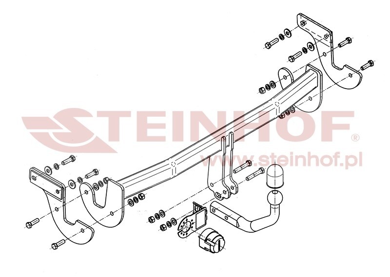 Hyundai i40 CW Estate
(excl. AdBlue) Tow Bar (2011-®) H-249