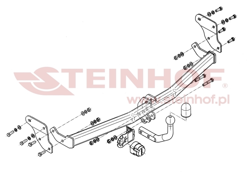 Hyundai i20 5D (PB) Tow Bar (2008-2014) H-253
