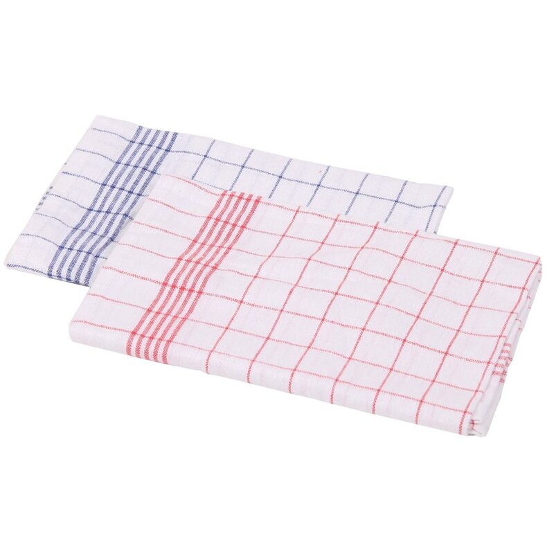 Profi Geschirrtuch | blau-weiss | 10 Stk. Profi Geschirrtuch | blau-weiss | 10 Stk.