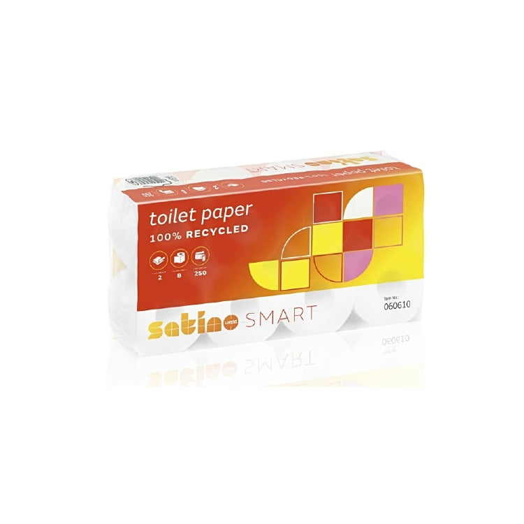 Toilettenpapier Satino Smart | 2-lagig | 250 Blatt Toilettenpapier Satino Smart | 2-lagig | 250 Blatt