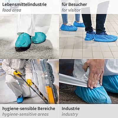 Hygostar® Überschuhe | CPE | Beutel à 100 Stück