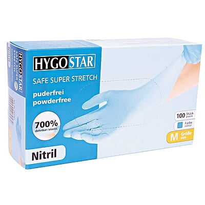 Hygostar® Safe Super Stretch | blau | 6/XS Hygostar® Safe Super Stretch | blau | 6/XS