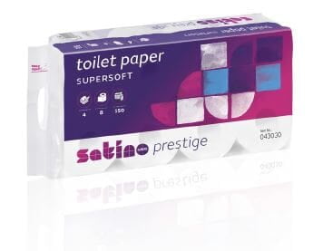 Toilettenpapier Satino Prestige | 4-lagig | 150 Blatt