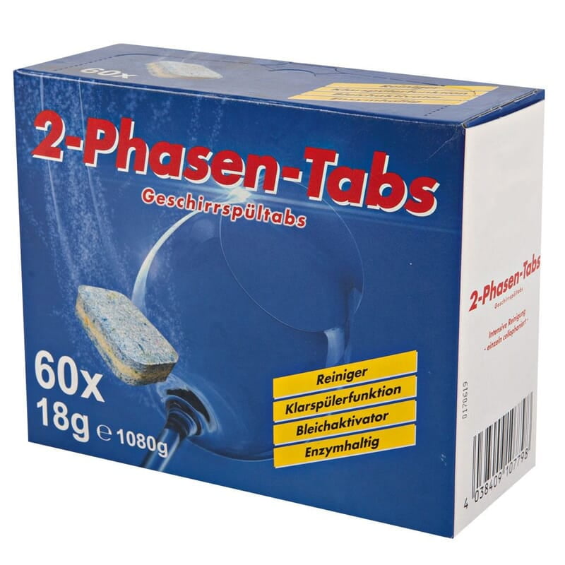 Spülmaschinentabs 2 in 1 | 60 x 18 g
