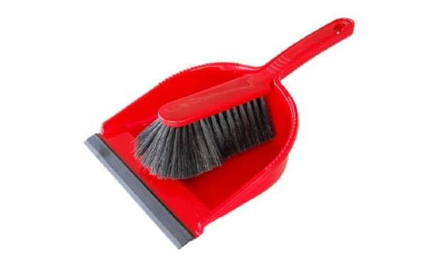 Kehrgarnitur "Profi" | mit angespritzter Lippe | rot Kehrgarnitur "Profi" | mit angespritzter Lippe | rot