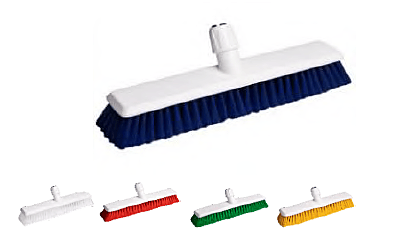 Hygiene Besen | weich | 40 cm | Farbcodiert | Gewinde DIN | 1 Stück Hygiene Besen | weich | 40 cm | Farbcodiert | Gewinde DIN | 1 Stück