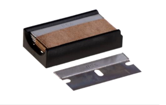 Ersatzklingen | 4 cm | im Spender | 5 Stück