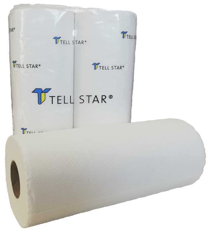 Küchenrollen | 2-lagig | Weiss | 150 Blatt