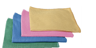 Waffeltücher Microfaser | PES/PA | 40 x 40 cm | 5 Stück