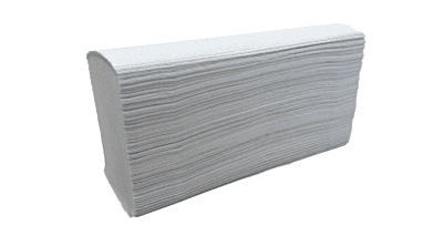 Z-Falz Papierhandtücher | 2-lagig | 24 x 24 cm | 3'000 Tücher