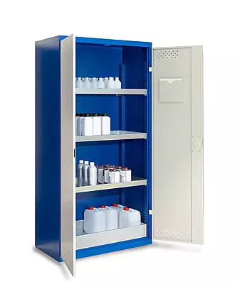 Chemikalienschrank Protect CS 104 | mit Flügeltüren | 1 Stück