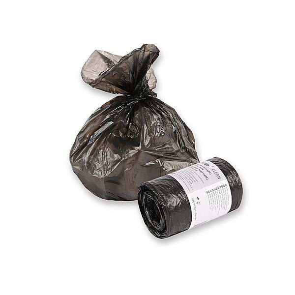 Müllbeutel Light | 5 Liter | HDPE | Schwarz | Rolle à 50 Säcke