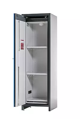 Lithium-Ionen Akku-Lagerschrank | SafeStore Core | 3 Fachböden | B 600 mm | 1 Stück Lithium-Ionen Akku-Lagerschrank | SafeStore Core | 3 Fachböden | B 600 mm | 1 Stück