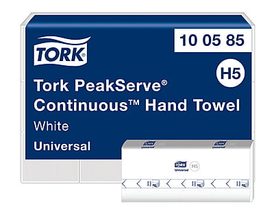 Tork Universal Handtuch PeakServe | H5 System | Weiss | 1-lagig | 410 Blatt