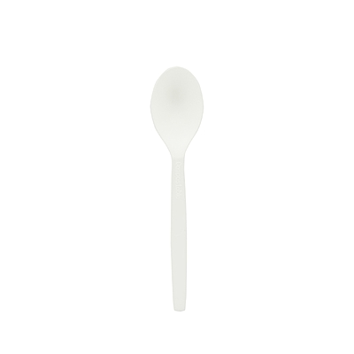 Kaffeelöffel C-PLA | 12.5 cm | Weiss | 50 Stück