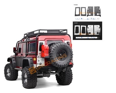 GRC Stainless Rear Lower Valance Plates GRC Stainless Rear Lower Valance Plates