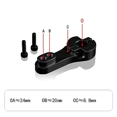 POWER HD HD-METALARMD Aluminium Servo Horn
