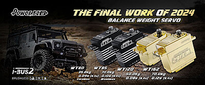 POWER HD HD-WT80 Servo Case Parts