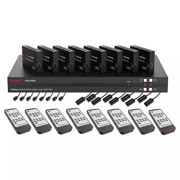 Labgear 8x8 HDMI Matrix