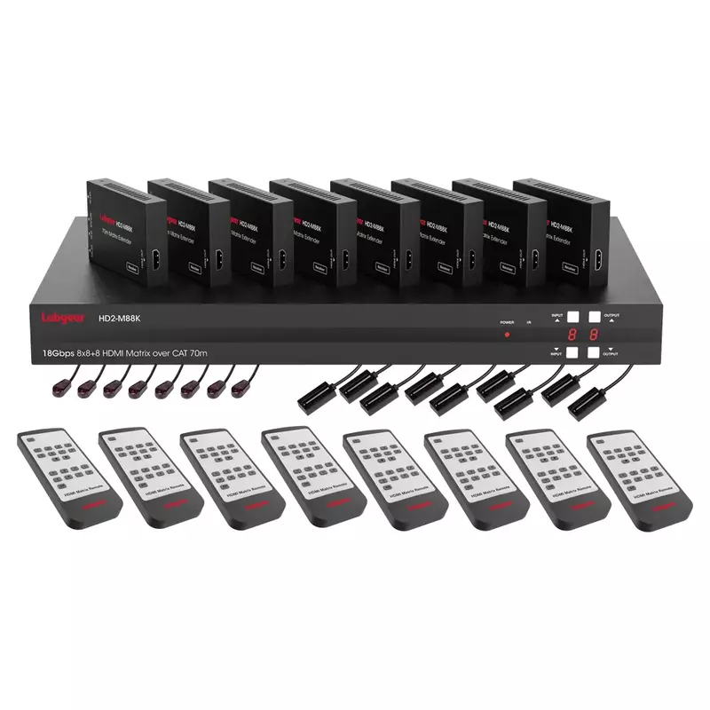 Labgear 8x8 HDMI Matrix