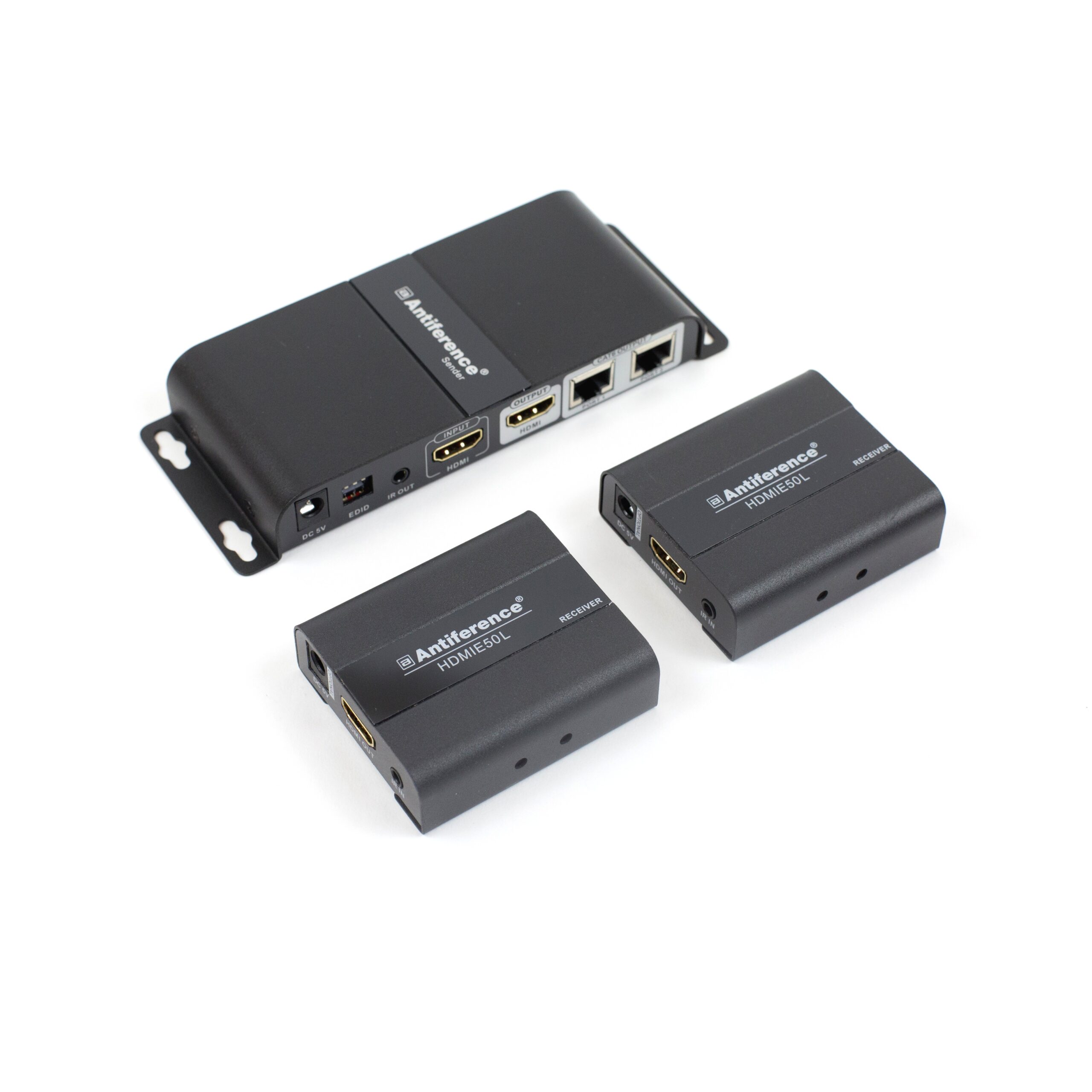 Antiference HDMI CAT6 Splitter Kit with HDMI Loop & IR Control 2 Way