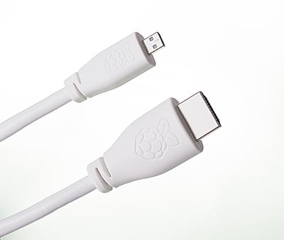 Micro HDMI to HDMI-A Cable (2M - White) Micro HDMI to HDMI-A Cable (2M - White)